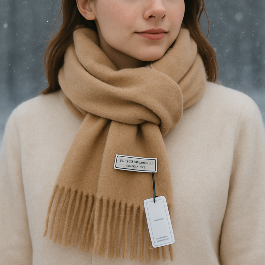 Winter Coat Scarf for Women – WoolSoft Élan