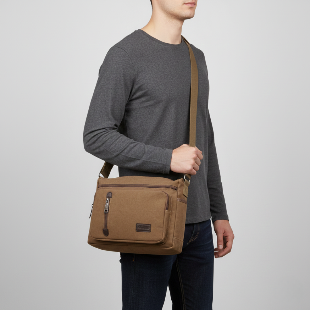 Nordspur | Retro Canvas Shoulder Bag