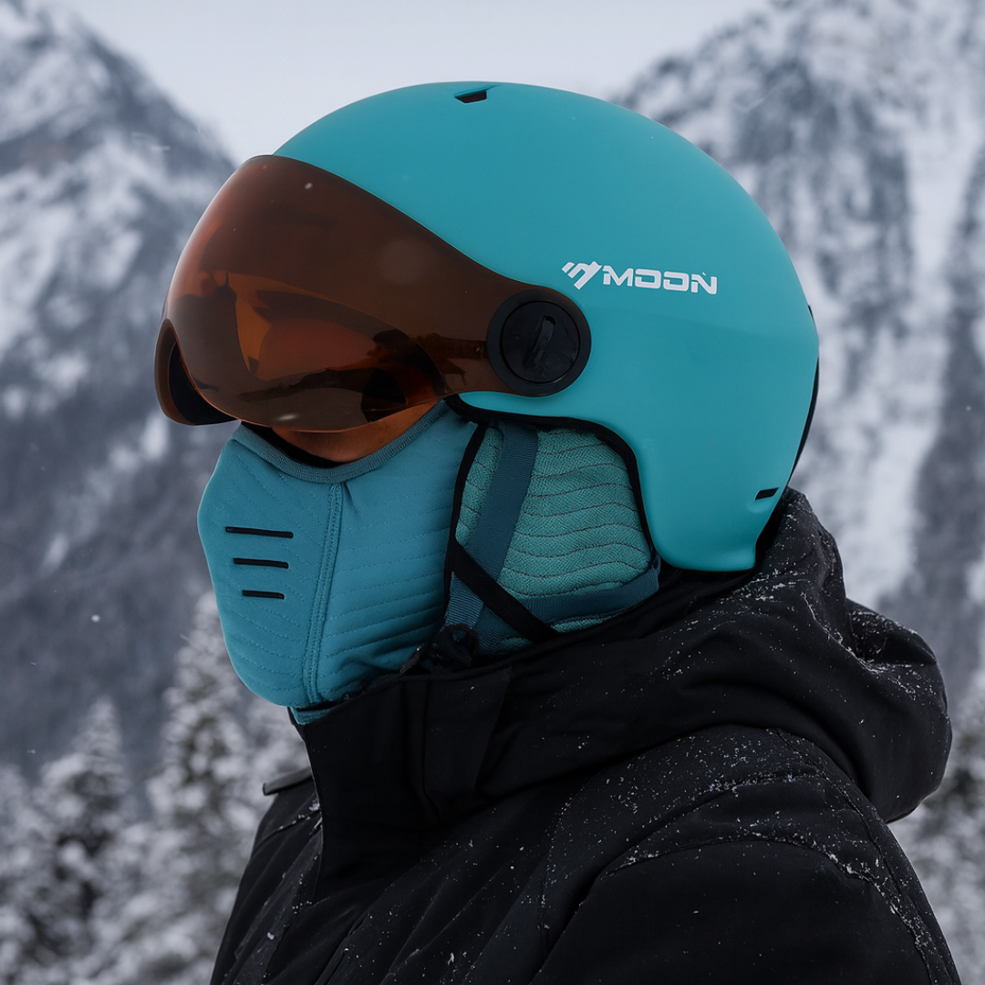 Ski Helmet with Visor – SnowGuard Pro