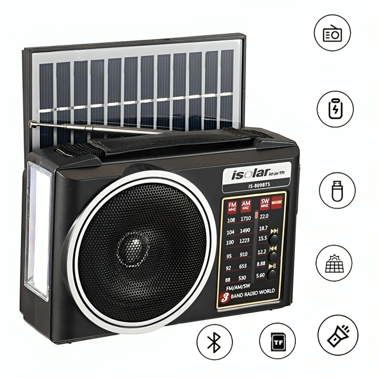 Nordspur | Solaraudio Portable Solar Emergency Radio