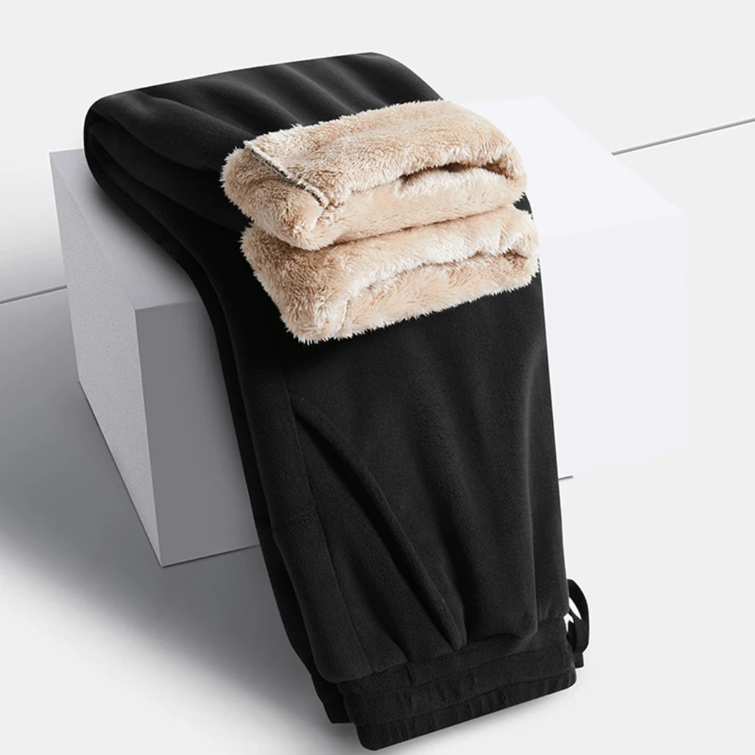 Fleece Joggers – ThermoSoft Unisex Winter Trousers with Warm Lining