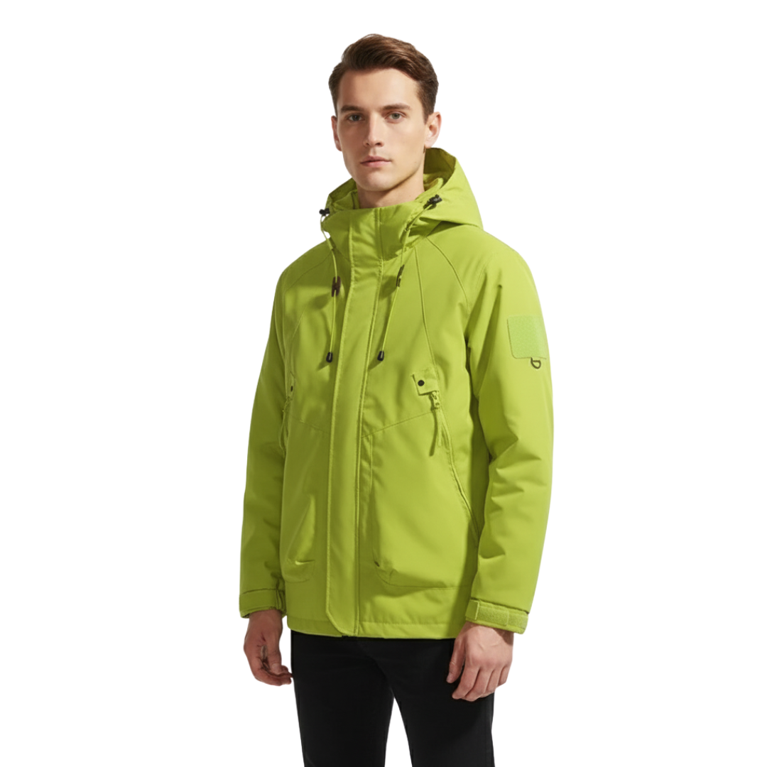 Unisex Waterproof Windbreaker – Lightweight Outdoor Rain Jacket