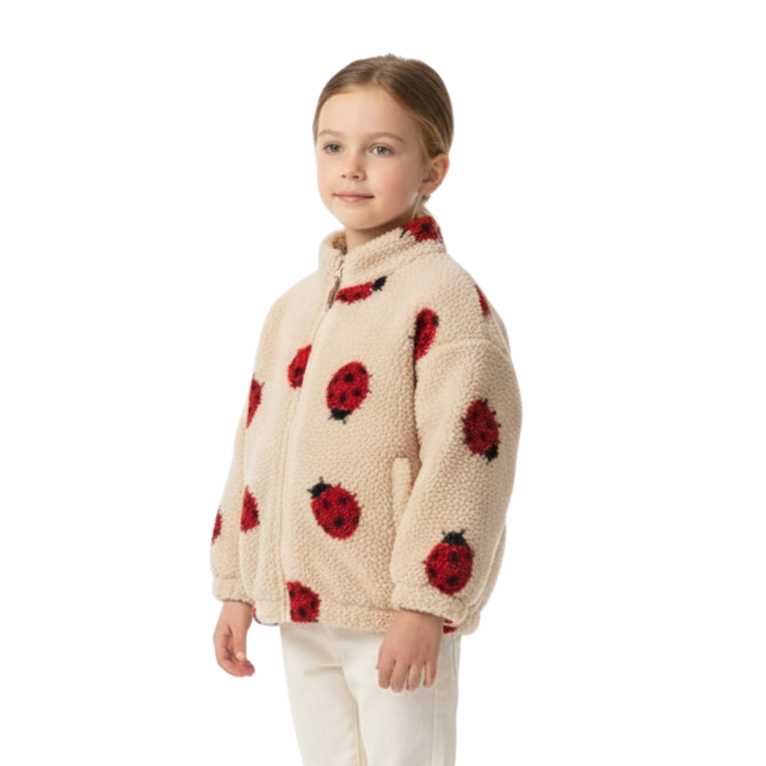 Baby & Toddler Warm Fleece Jacket – Soft Zip-Up Winter Coat
