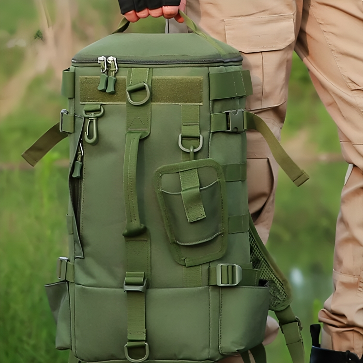 Tactical Fishing Backpack with Rod Holder – GearPack CP