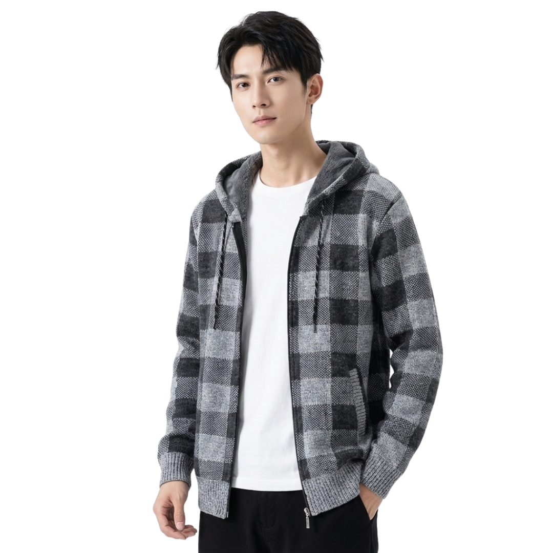 Nordspur | Hooded Knit Cardigan