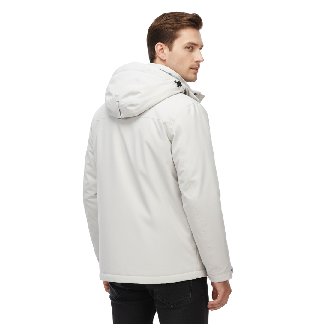 Men’s Waterproof Jacket with Hood – Rain & Windproof Coat