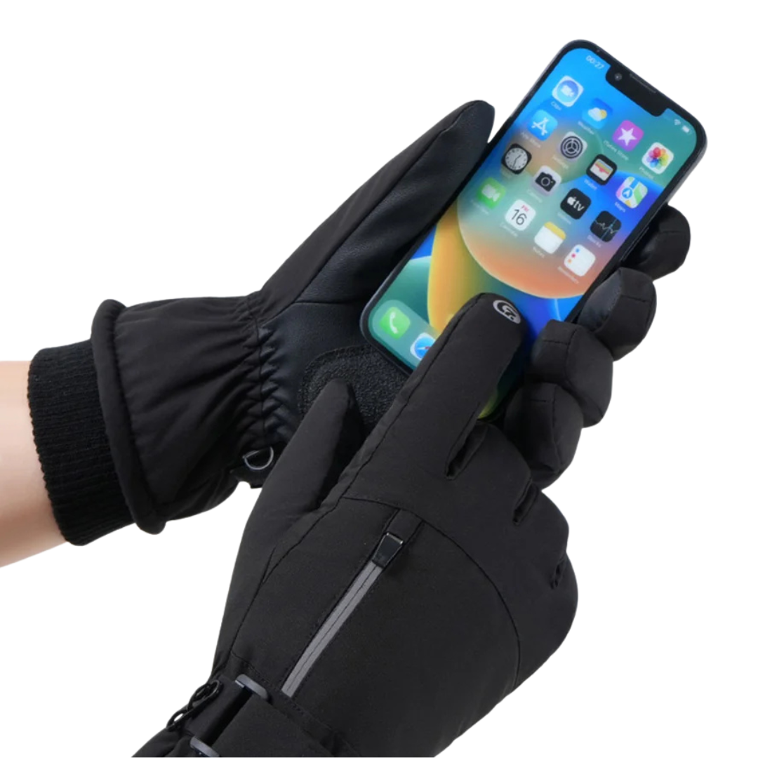 Waterproof Ski Gloves & Touchscreen – FrostGrip Pro