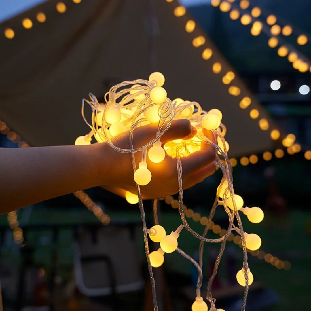 Solar LED Fairy Lights Outdoor Waterproof – GlowSphere