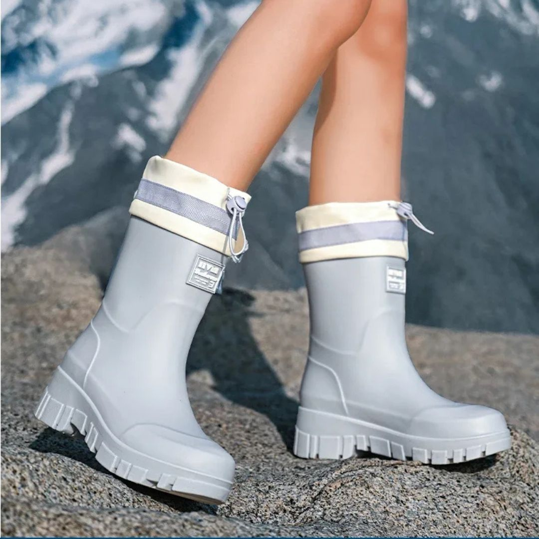Rain Boots – StormStride Mid-Calf Waterproof Boots for Women