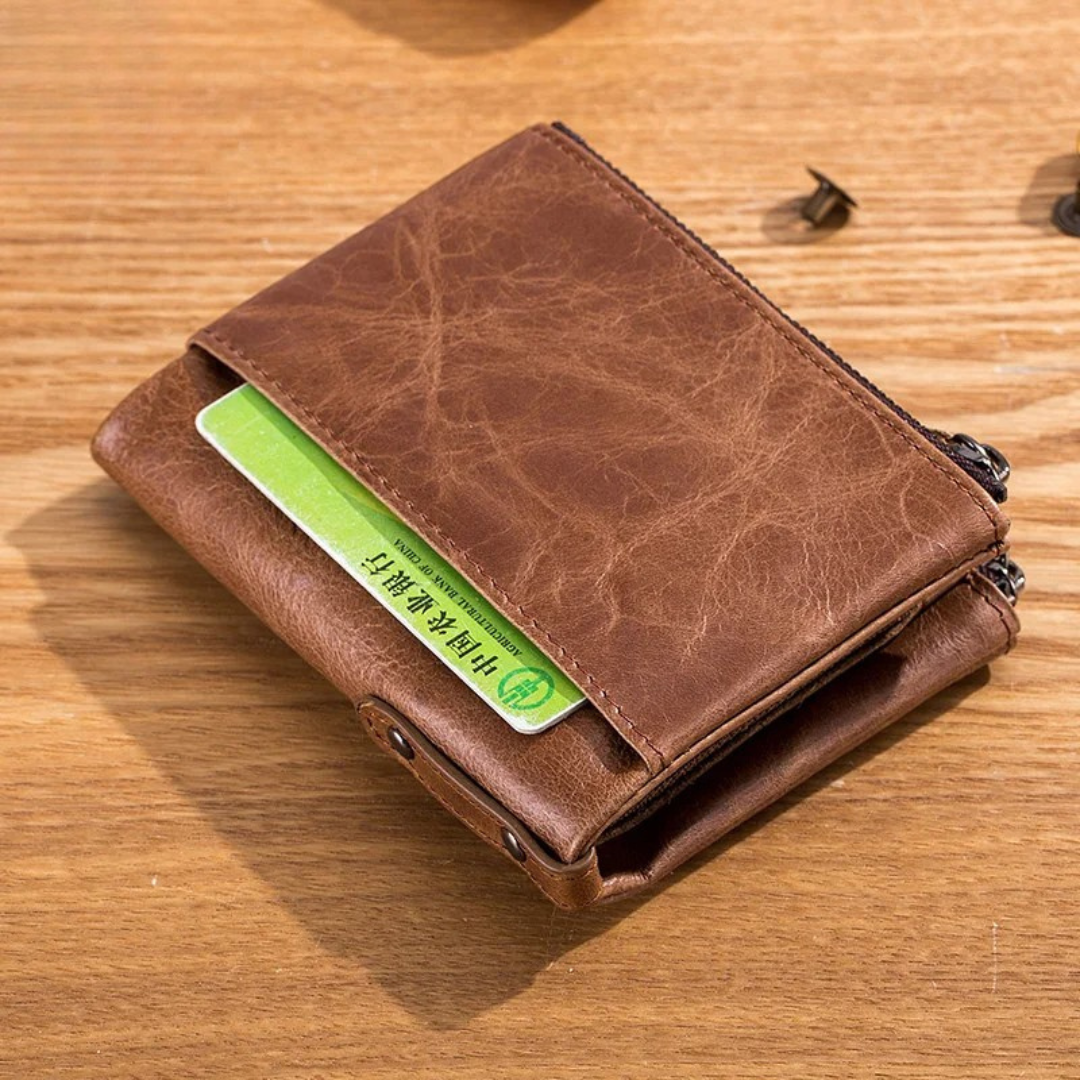 Nordspur | Cordavon Compact Zip Closure Wallet