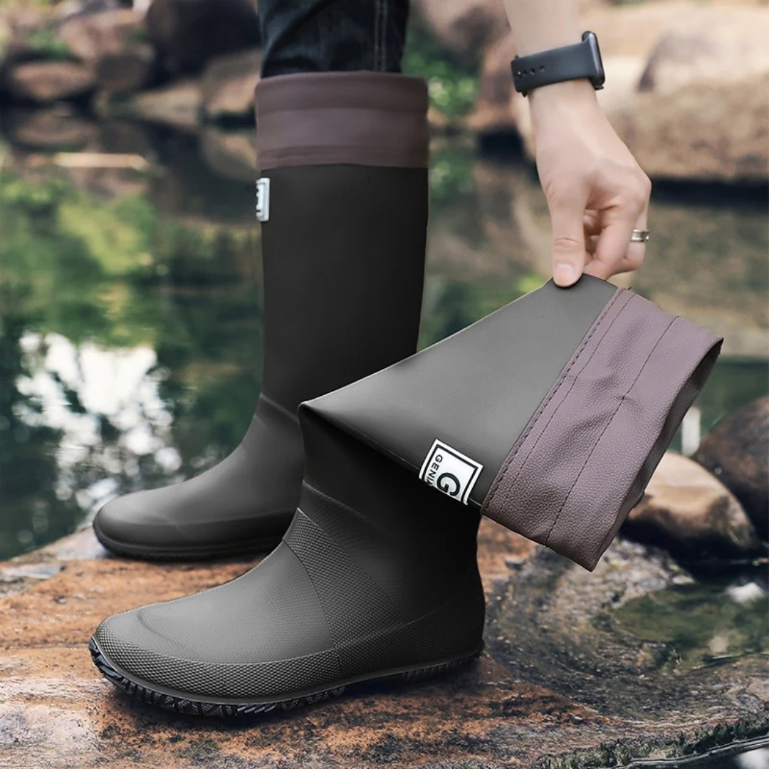 Rain Boots for Men – StormWade Knee-High Waterproof Boots