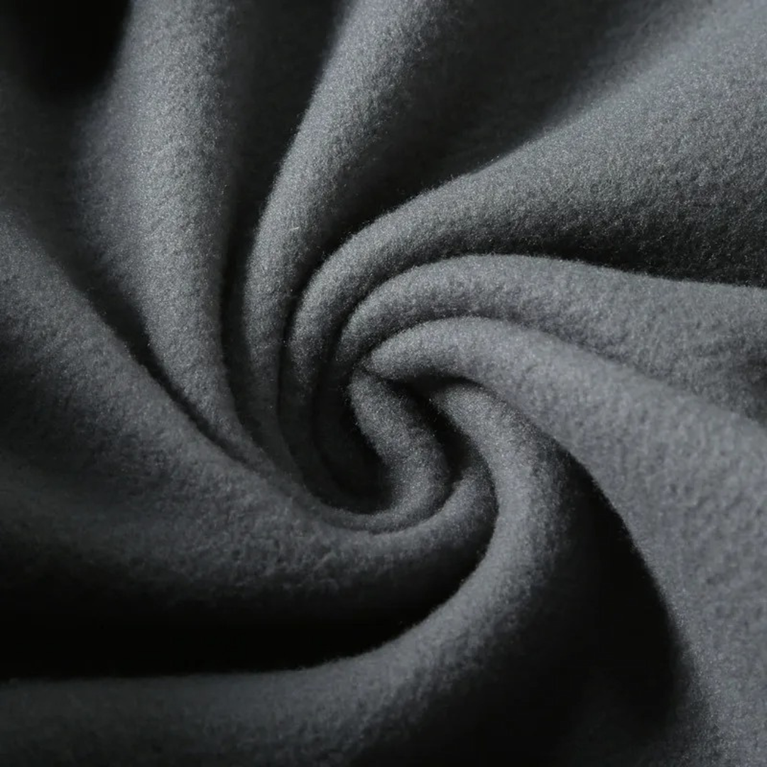 Half Zip Fleece Pullover – ColdCore Patch Hoodie