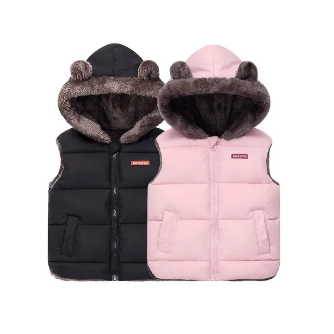 Baby Jacket – Hooded Padded Children’s Winter Vest FurNest