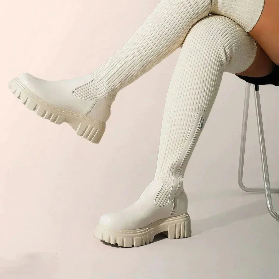 Boots – FlexKnit Over-the-Knee Sock Boots