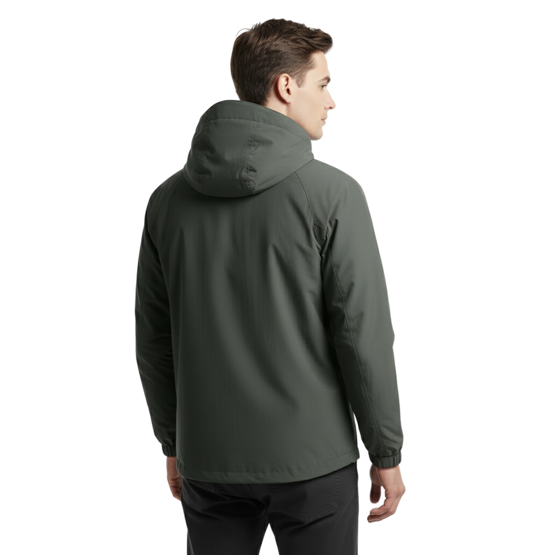 Men’s Waterproof Softshell Tactical Jacket – Hooded Outdoor Shell