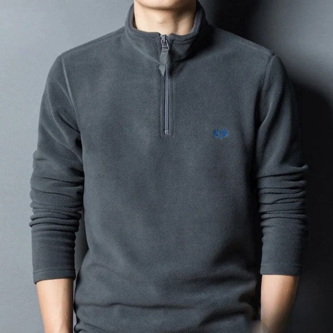 Half Zip Fleece Pullover for Men – GlacierCore Fleece