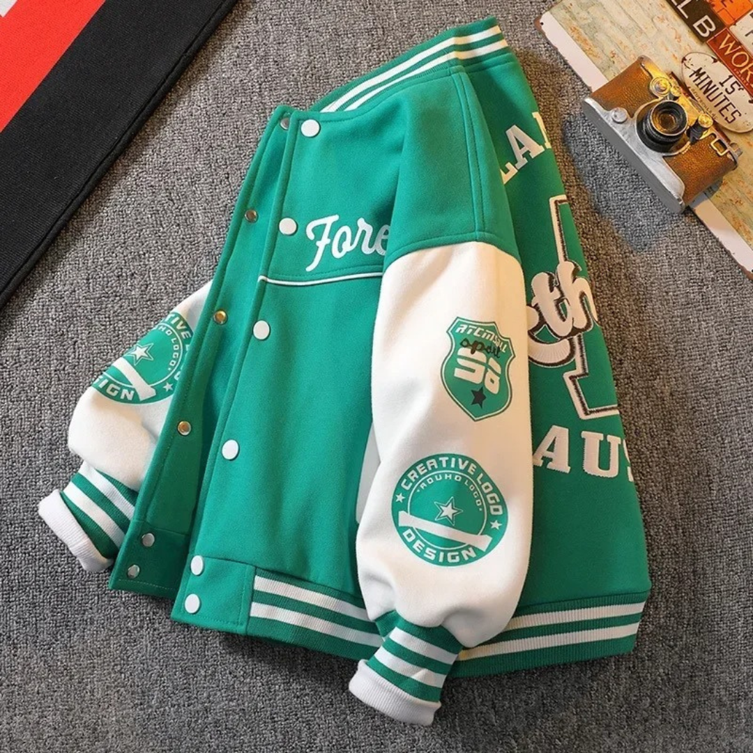 Baby Jacket – VarsityStyle Letter Jacket for Children
