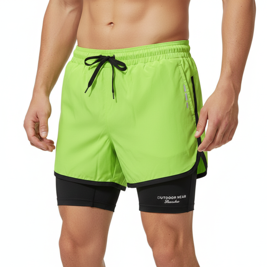 Nordspur | Veltoro Two In One Running Shorts