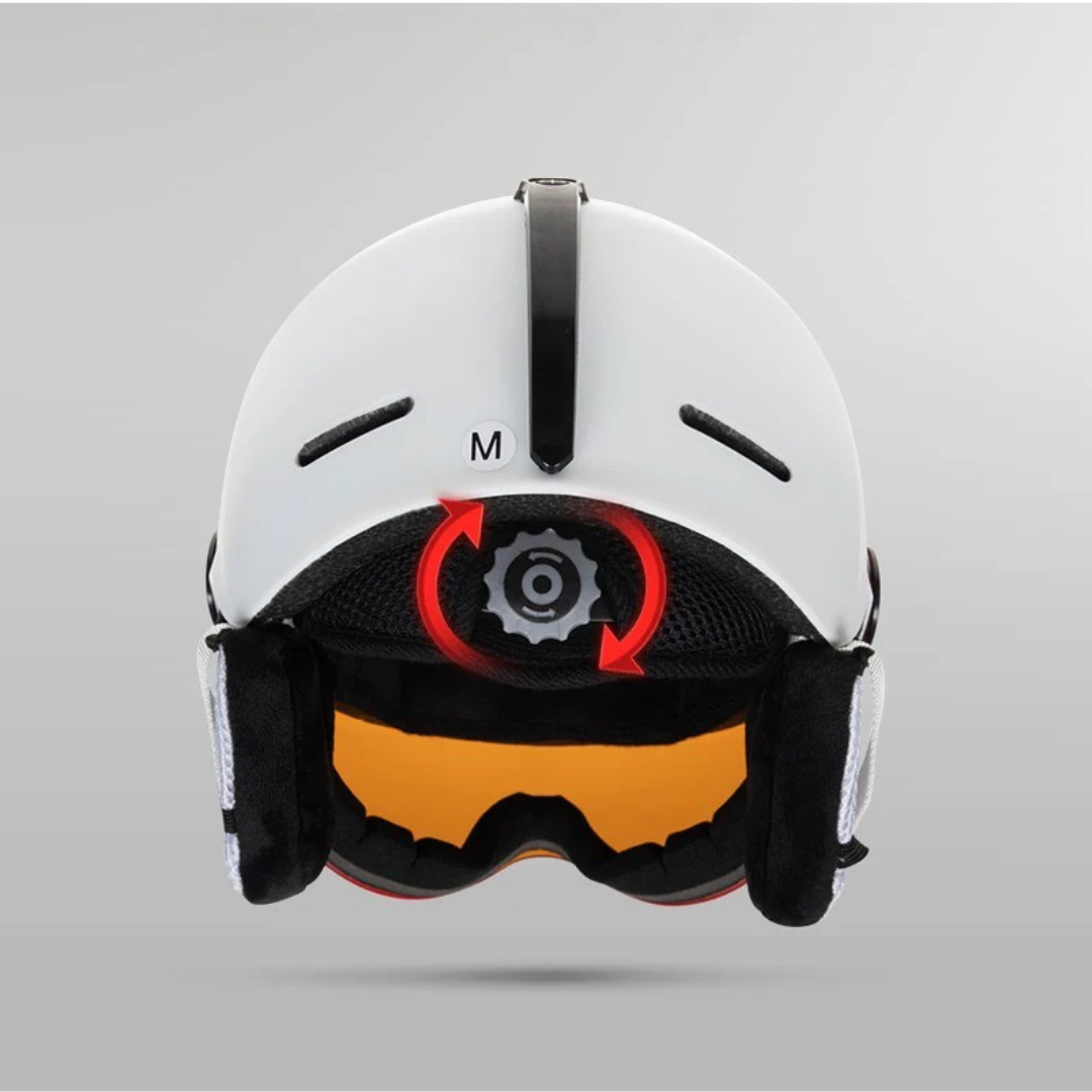 Ski Helmet with Visor – SnowGuard Pro