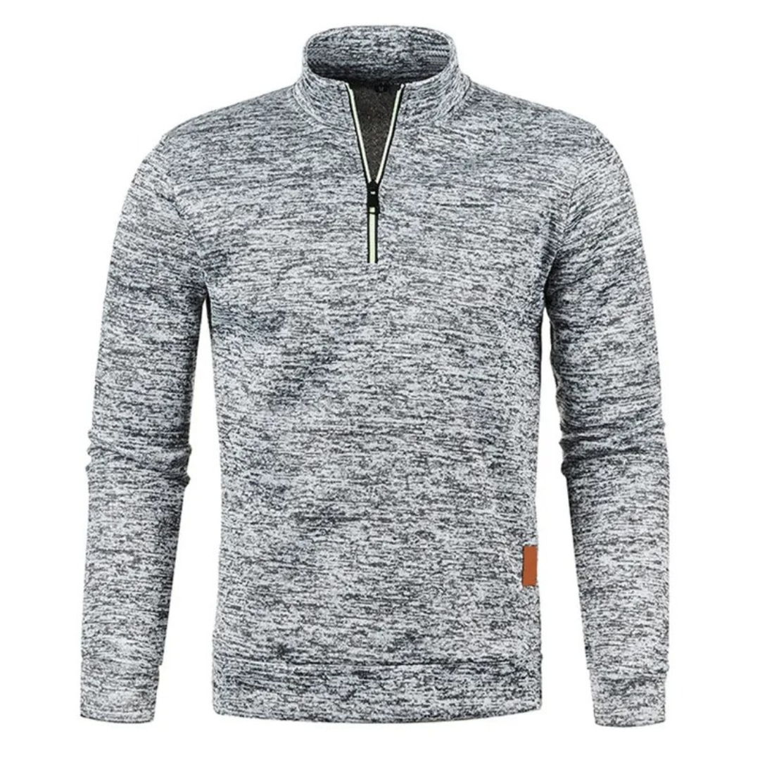 Half Zip Fleece for Men – NordicWool Pullover
