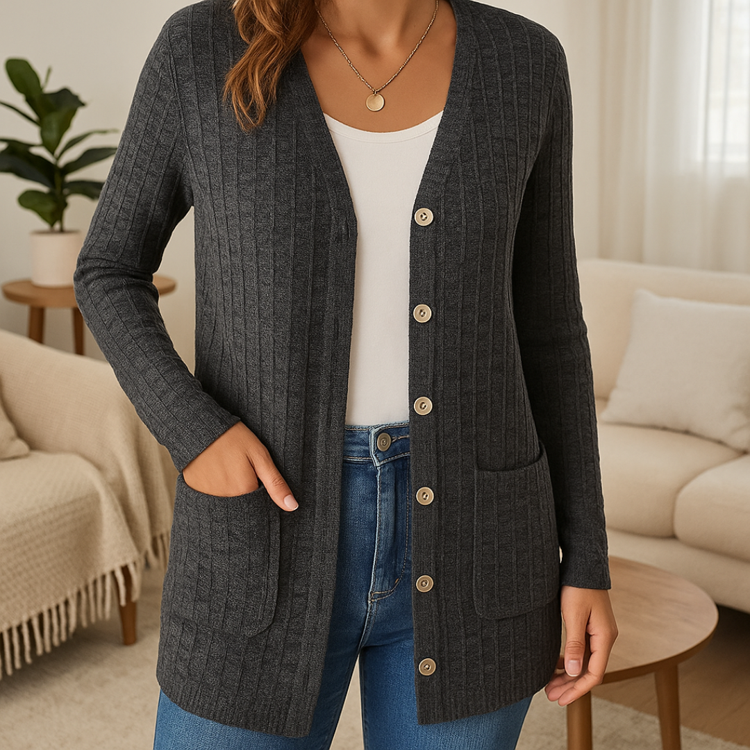 Longline Knit Sweater Vest – WinterEase Cardigan