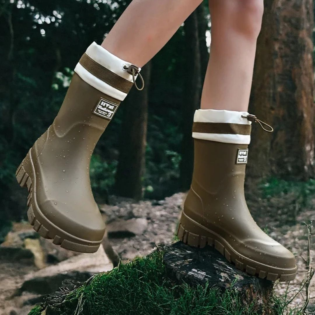 Rain Boots – StormStride Mid-Calf Waterproof Boots for Women