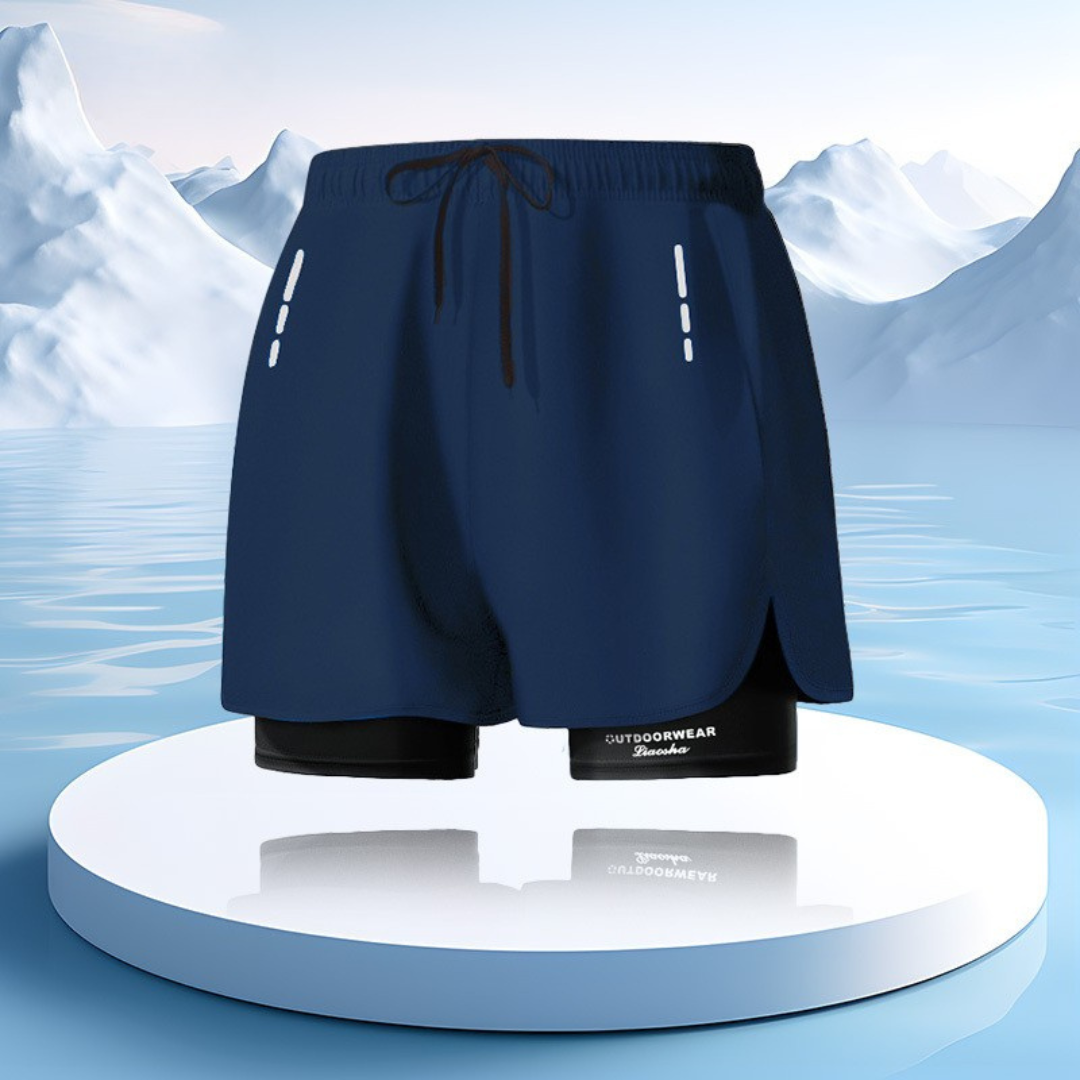 Nordspur | Veltoro Two In One Running Shorts