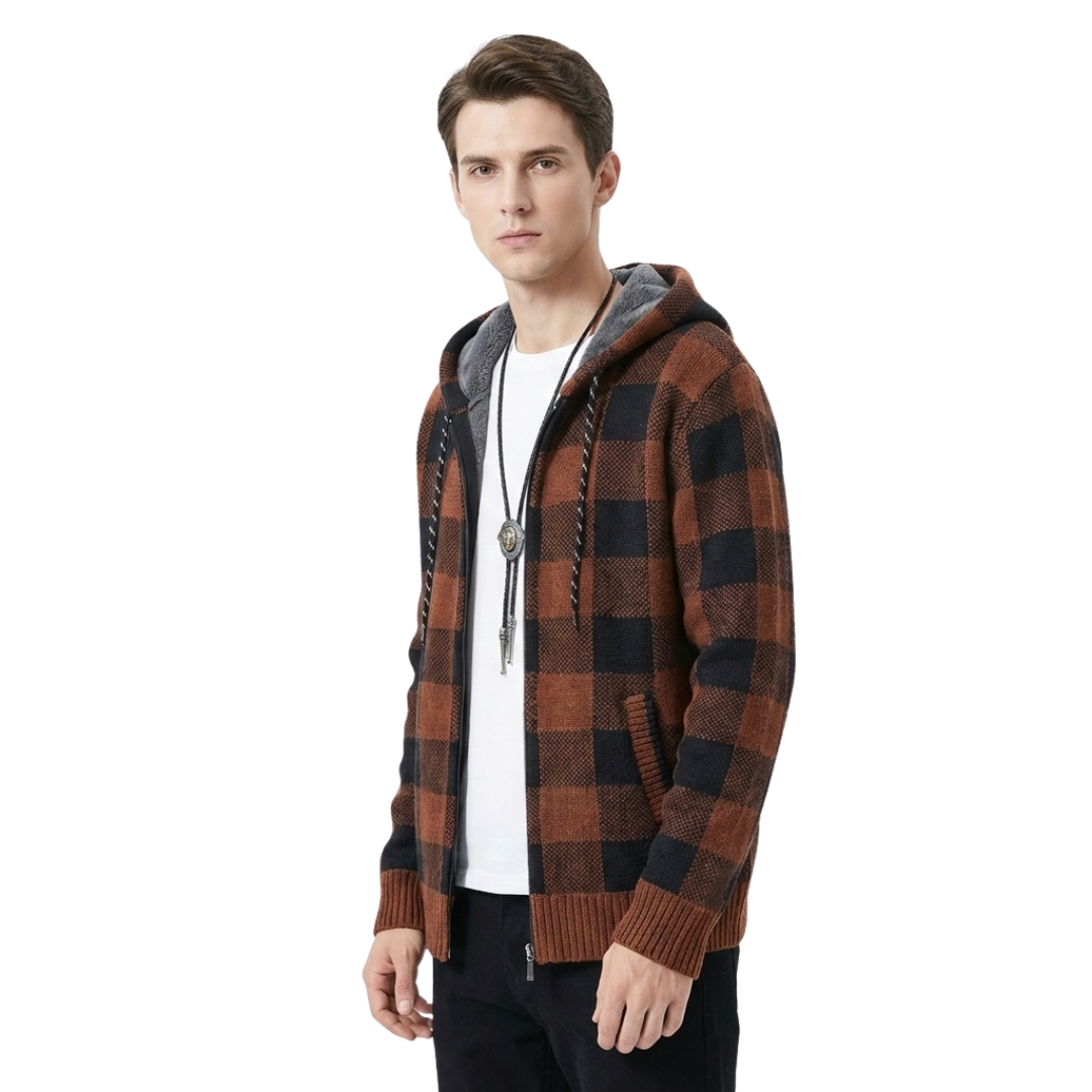 Nordspur | Hooded Knit Cardigan