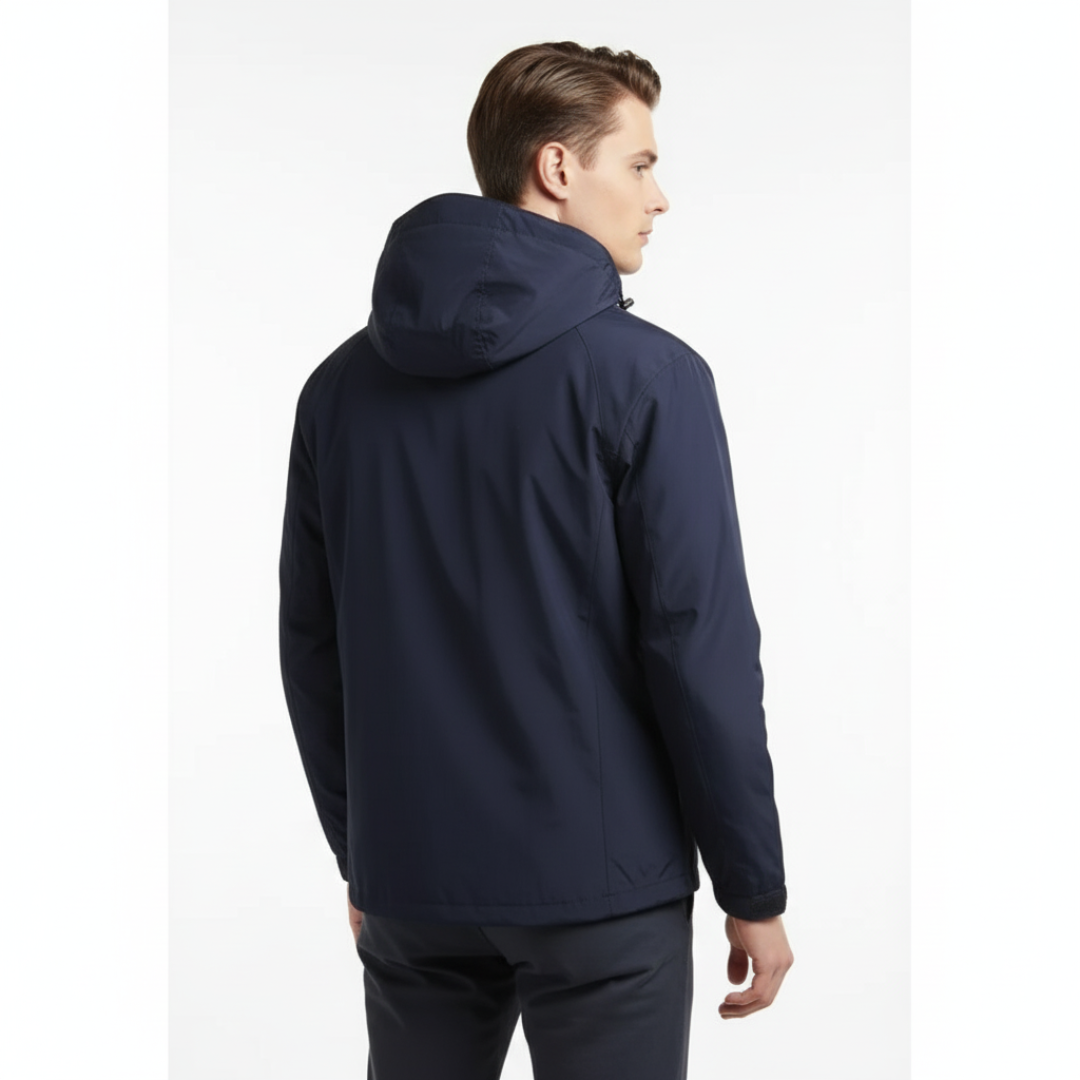 Men’s Waterproof Softshell Tactical Jacket – Hooded Outdoor Shell