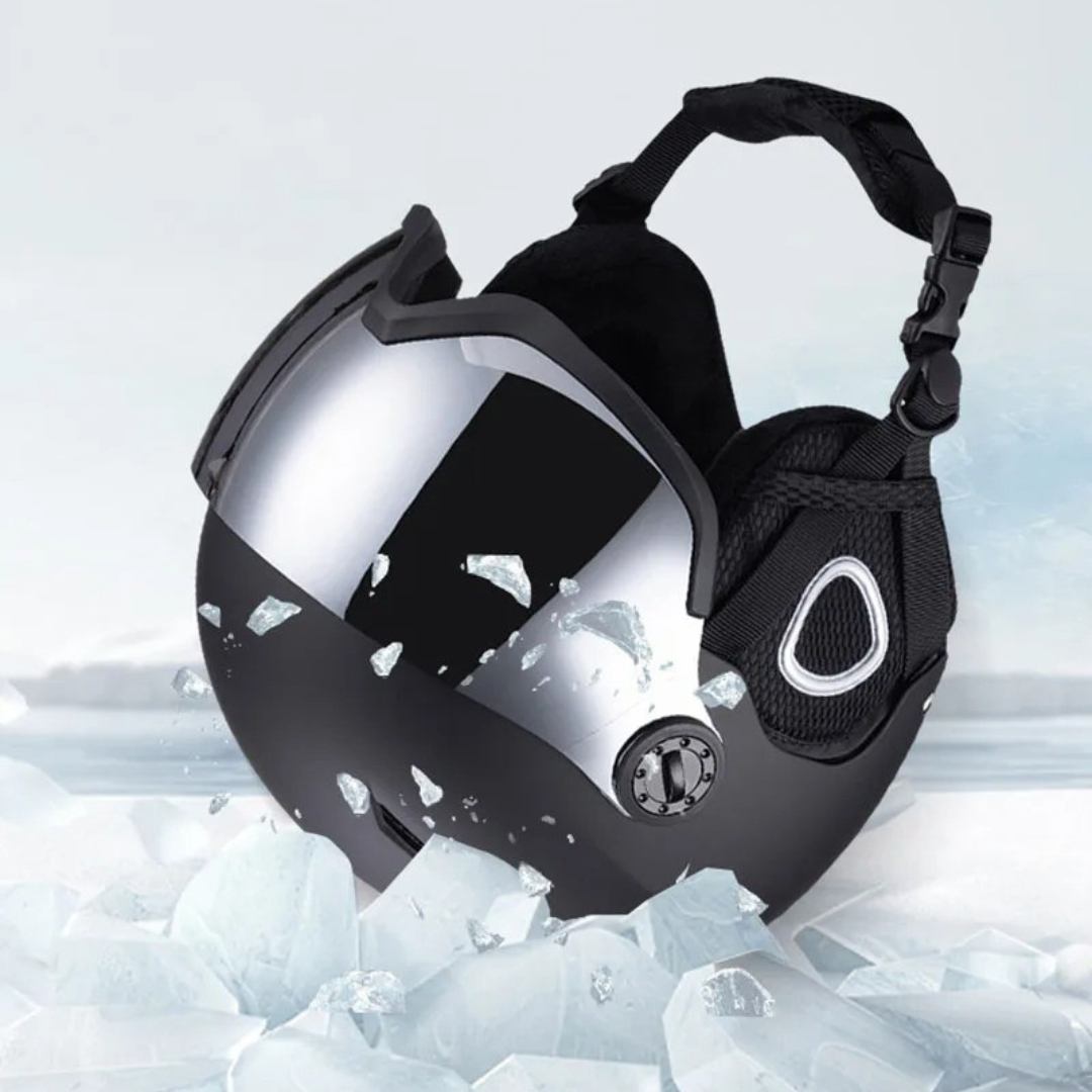Ski Helmet with Visor – FrostGuard Pro