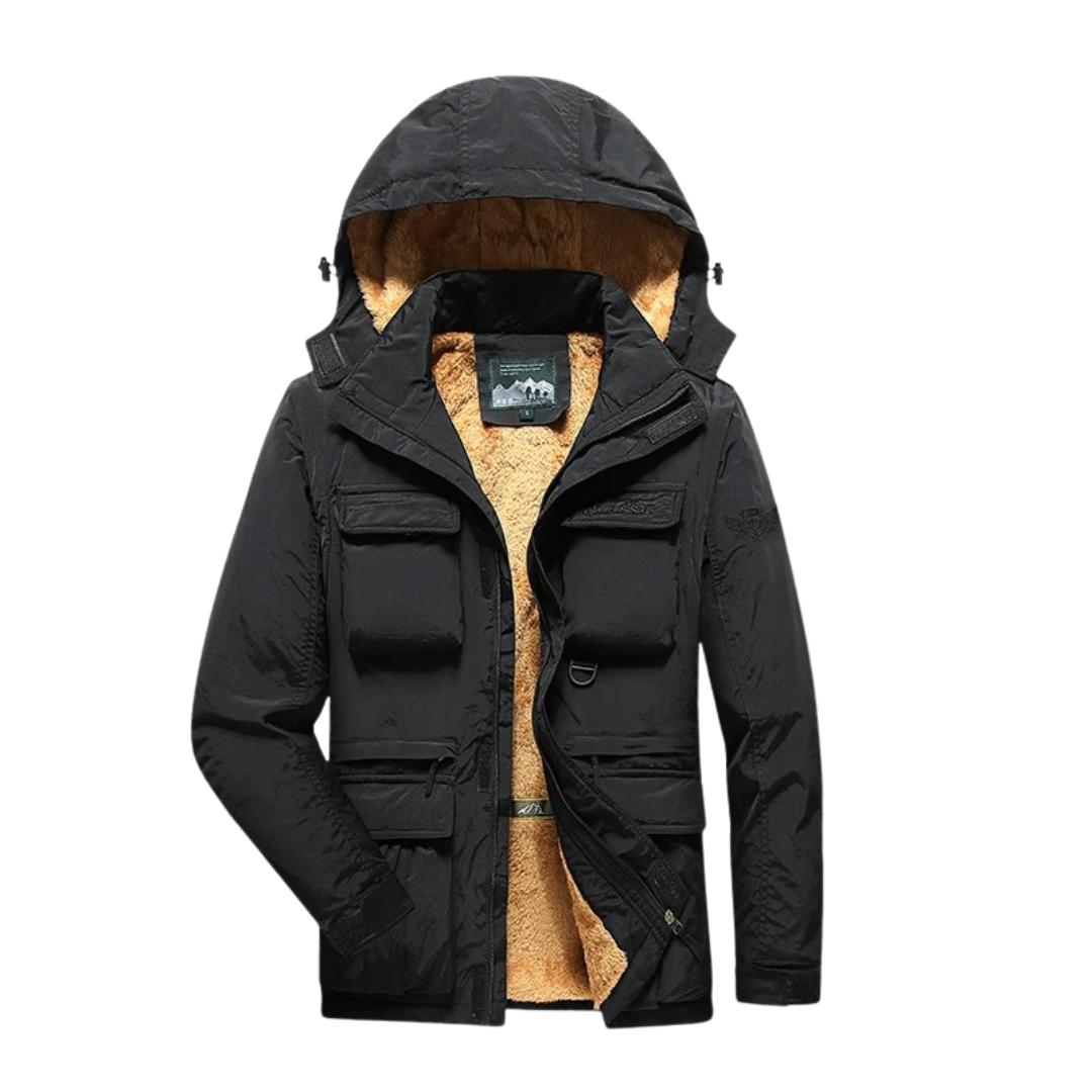 Men’s 3-in-1 Waterproof Jacket – Convertible Outdoor Coat