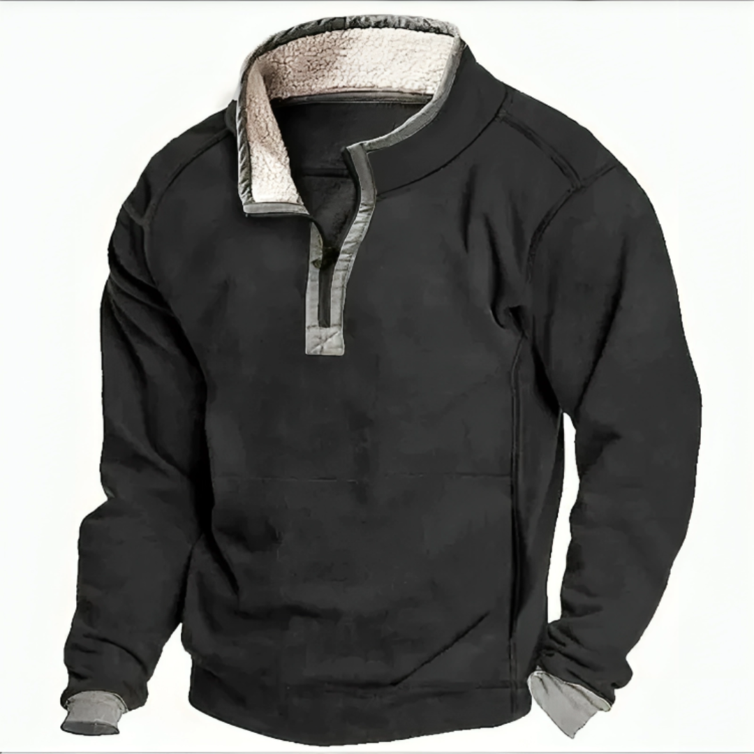 Classic Fleece Quarter-Zip Sweater – Rivington Vest
