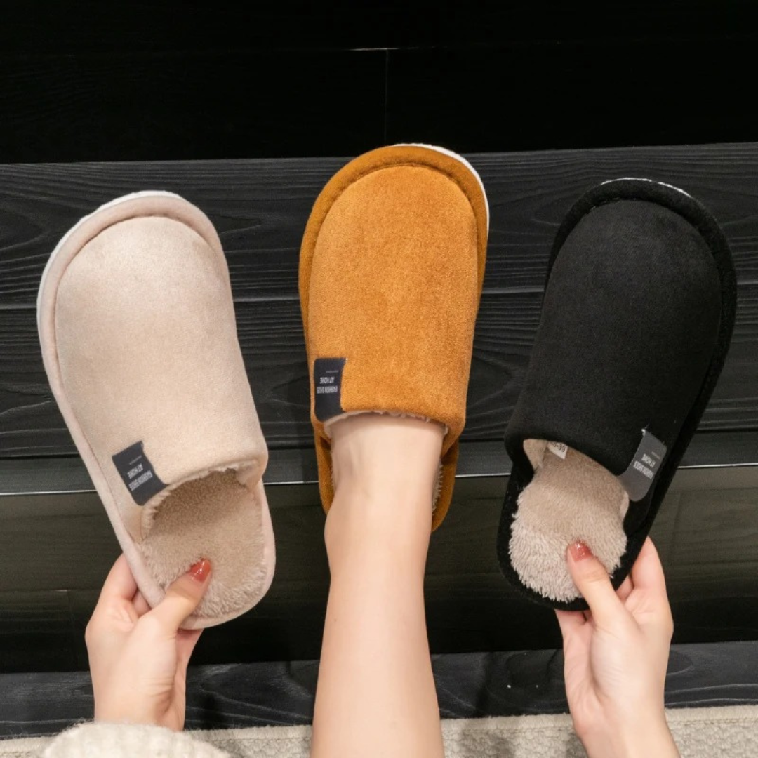 Slipper for Women – SoftStep Faux Suede Indoor Winter Slippers