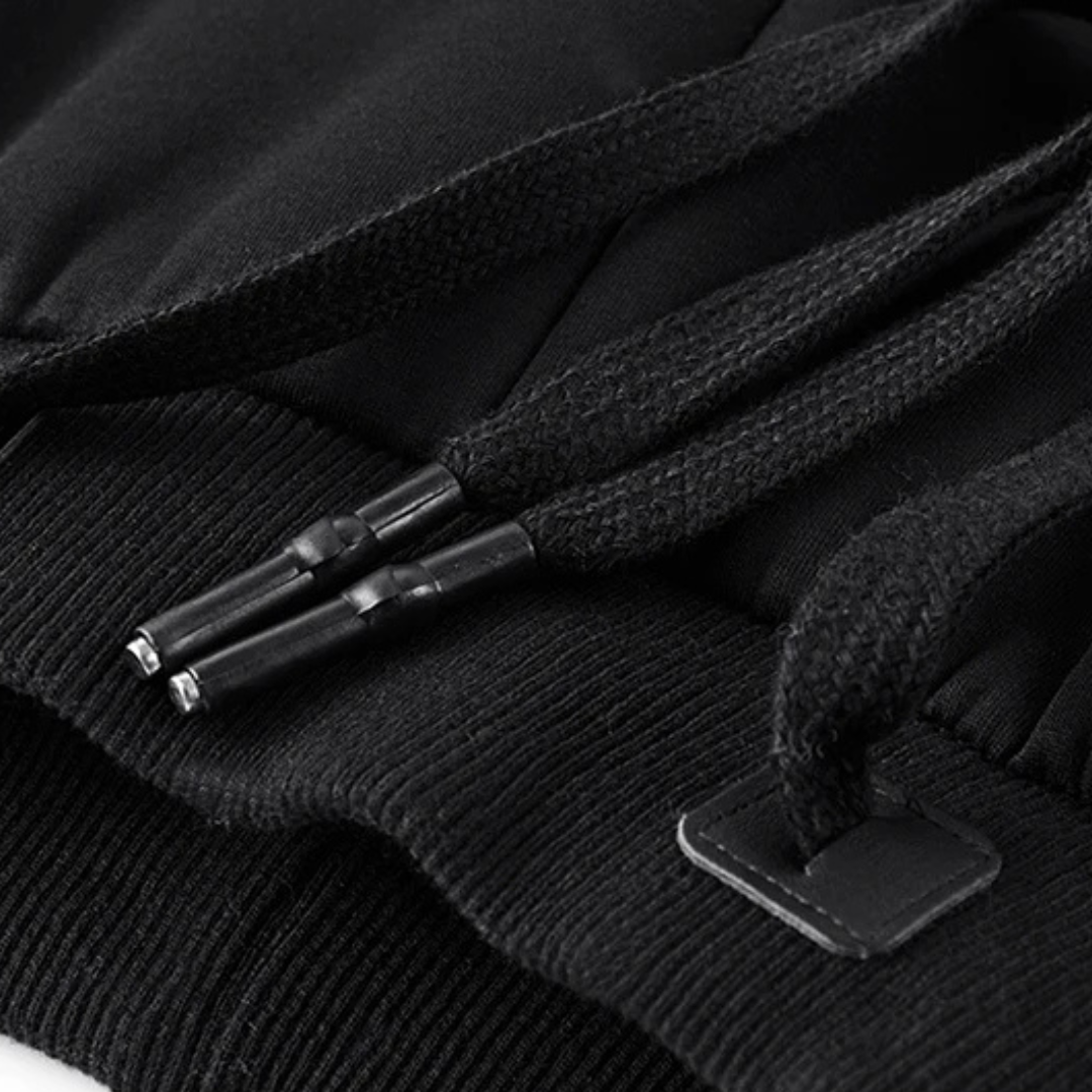 Fleece Joggers for Men – NordicTherm Plus-Size Winter Trousers