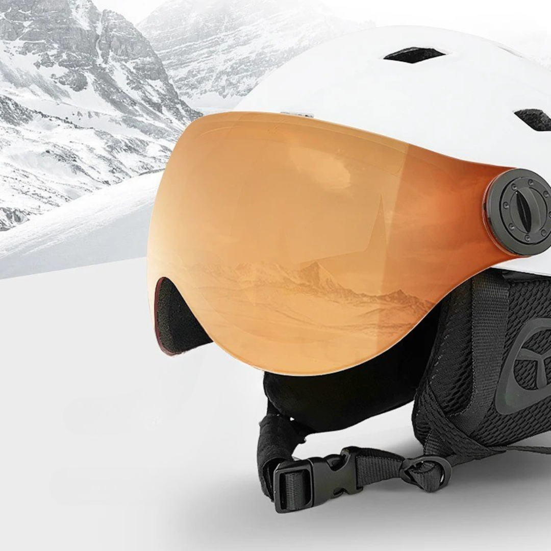 Ski Helmet with Visor – AlpenSchild