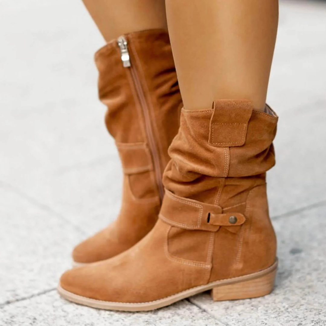 Boots – EverLuxe Suede Slouch Boots