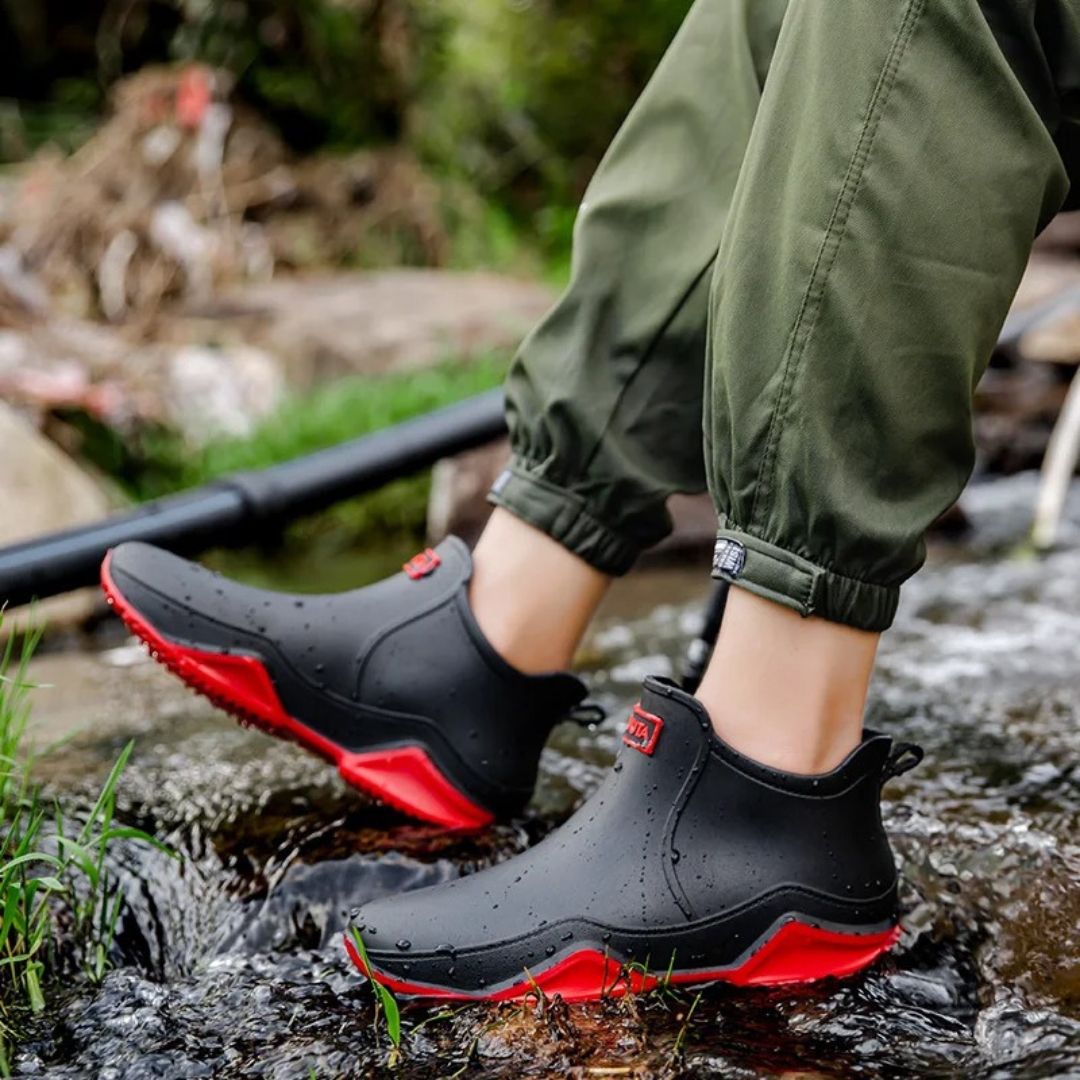 Rain Boots – StreamGuard Mid Ankle Waterproof Boots