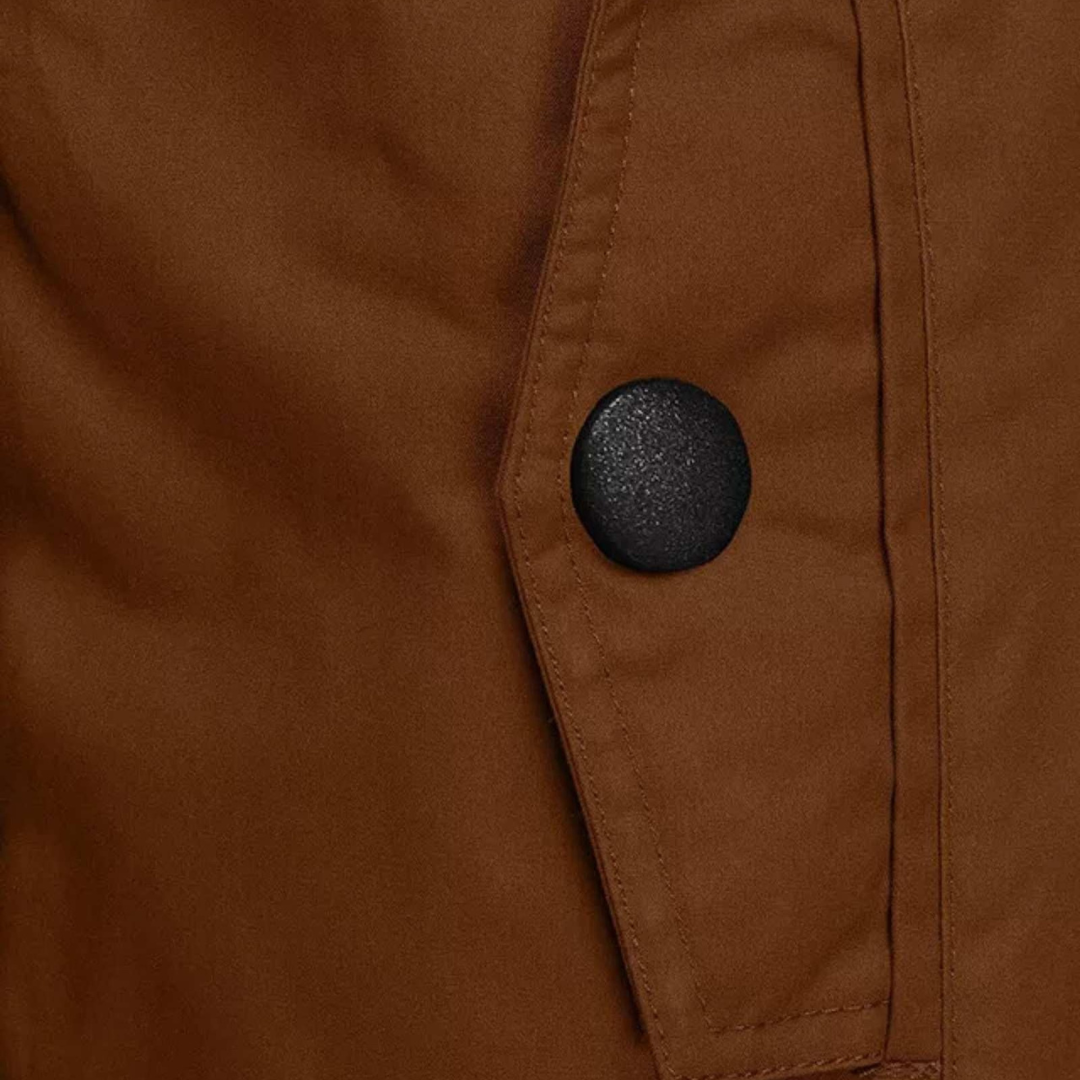 Women’s Fleece-Lined Hooded Jacket with Long Fit – Winter Coat