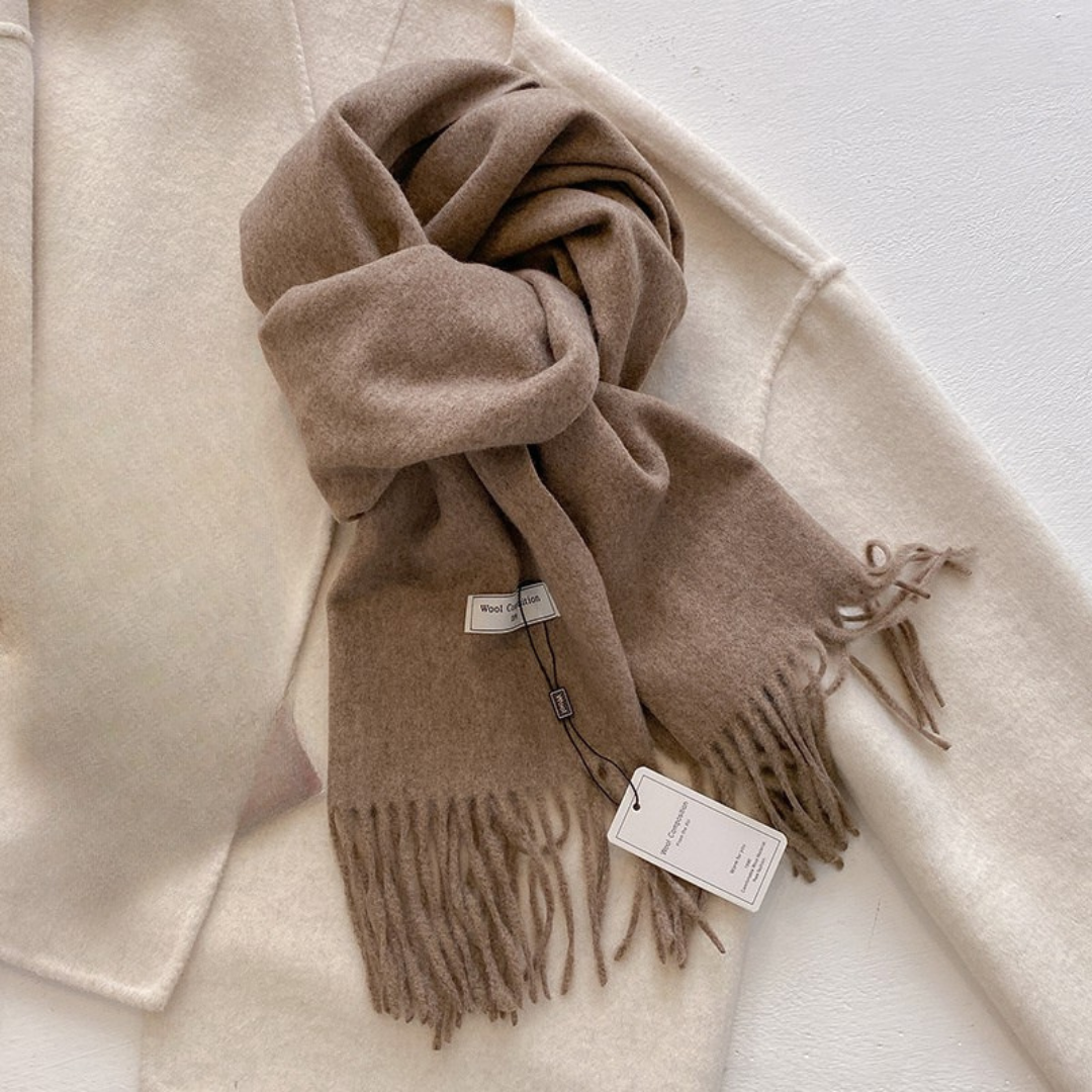 Winter Coat Scarf for Women – WoolSoft Élan