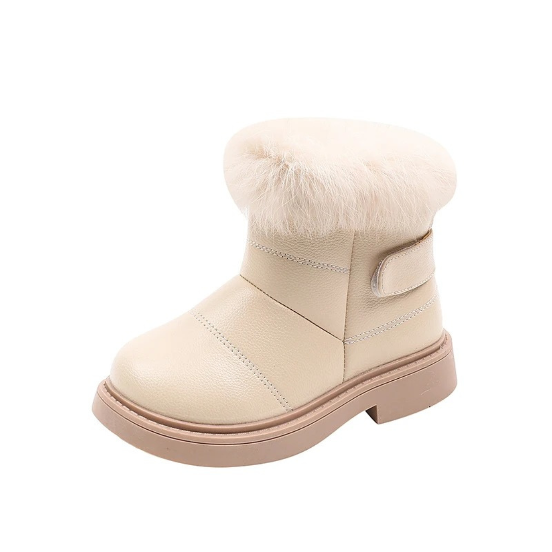 Baby Winter Shoes – SnuggleStep Children’s Short Plush Boots
