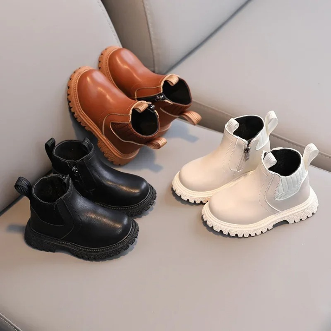 Baby Shoes Waterproof Leather Ankle Boots – MudMate Children’s Boots