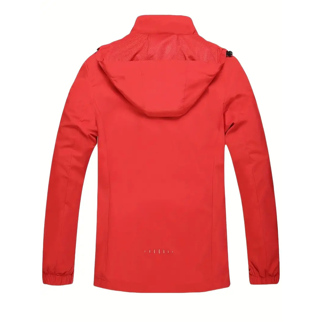 Men’s Hooded Waterproof Rain Shell Jacket – Casual Everyday Rain Jacket for Men