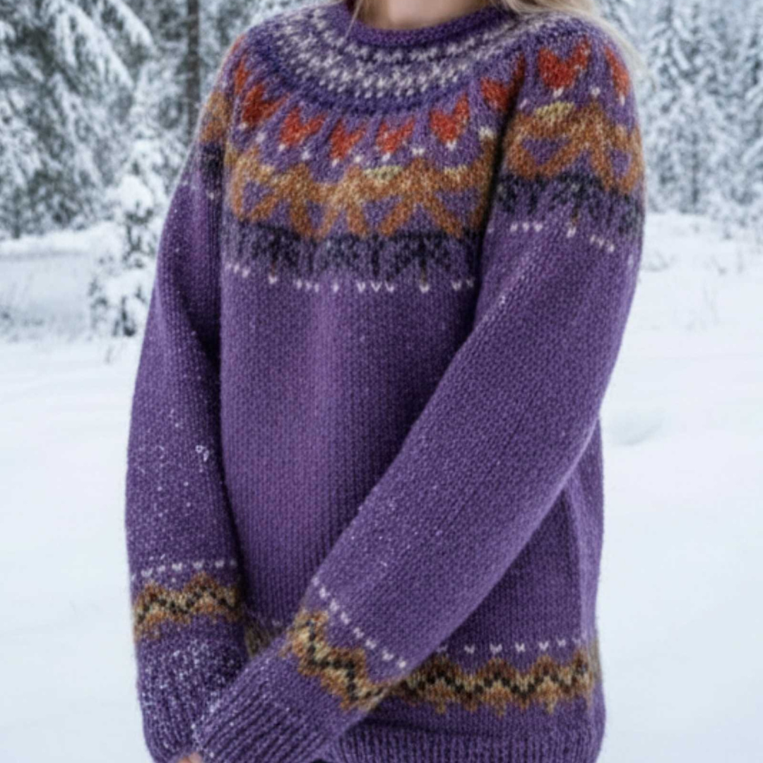 Nordic Knit Jumper – WinterHaven Pullover