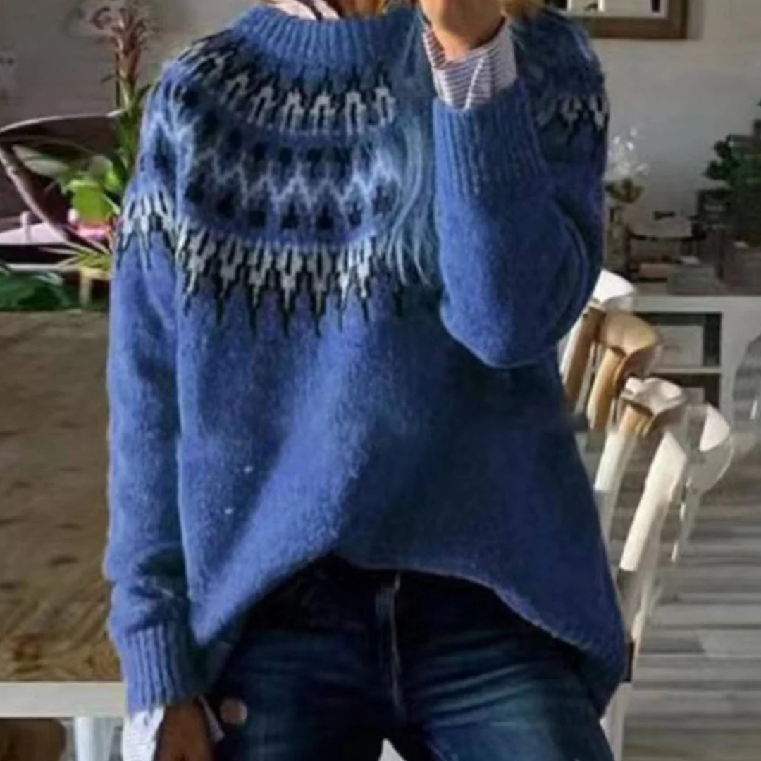 Nordic Knit Jumper – Snowfall Heritage Pullover