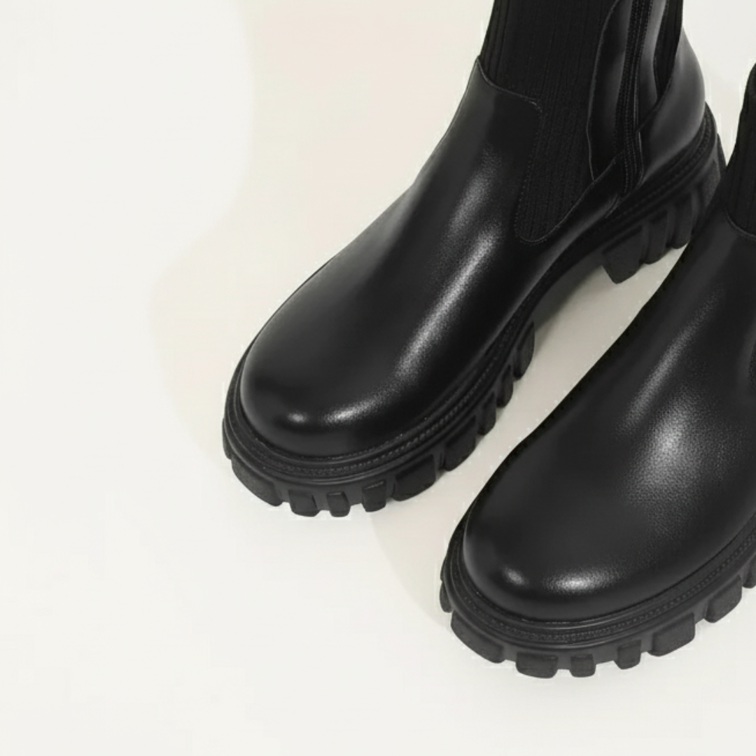 Nordspur | FlexRib Thigh-High Sock Boots