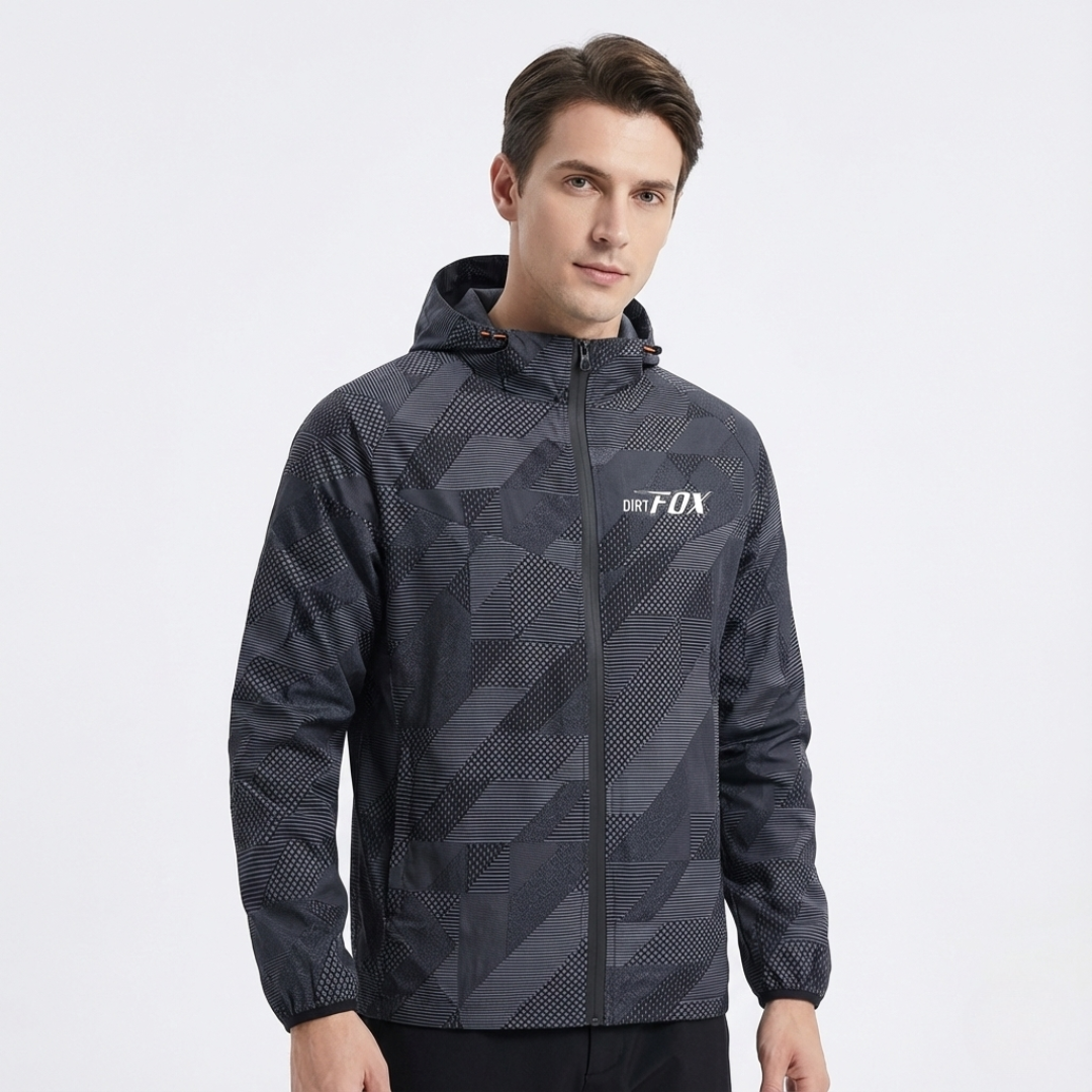 Nordspur | VeloGuard Hooded Cycling Wind Jacket