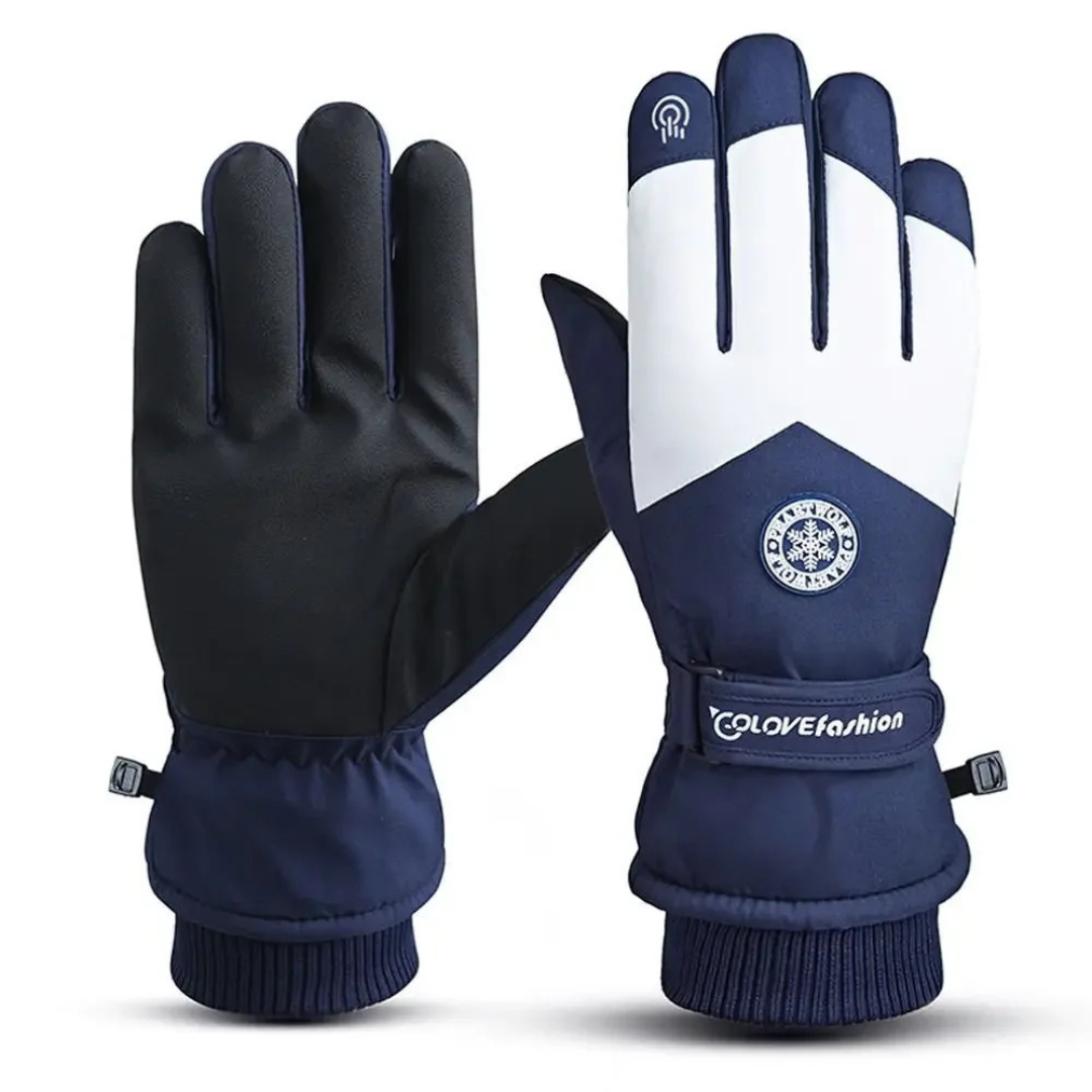 Unisex Waterproof Touchscreen Ski Gloves – FrostGriff