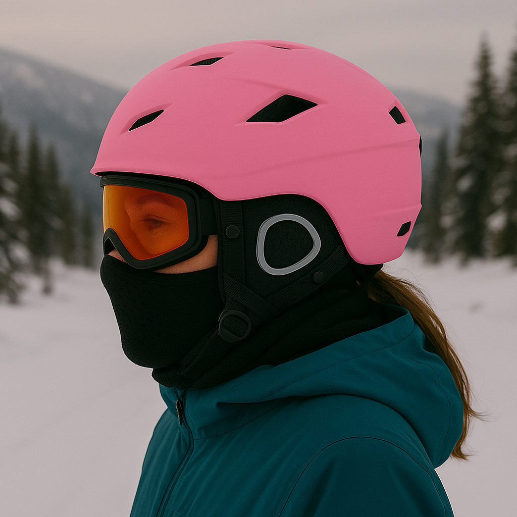 Ski Helmet with Half Shell – AlpenGuard