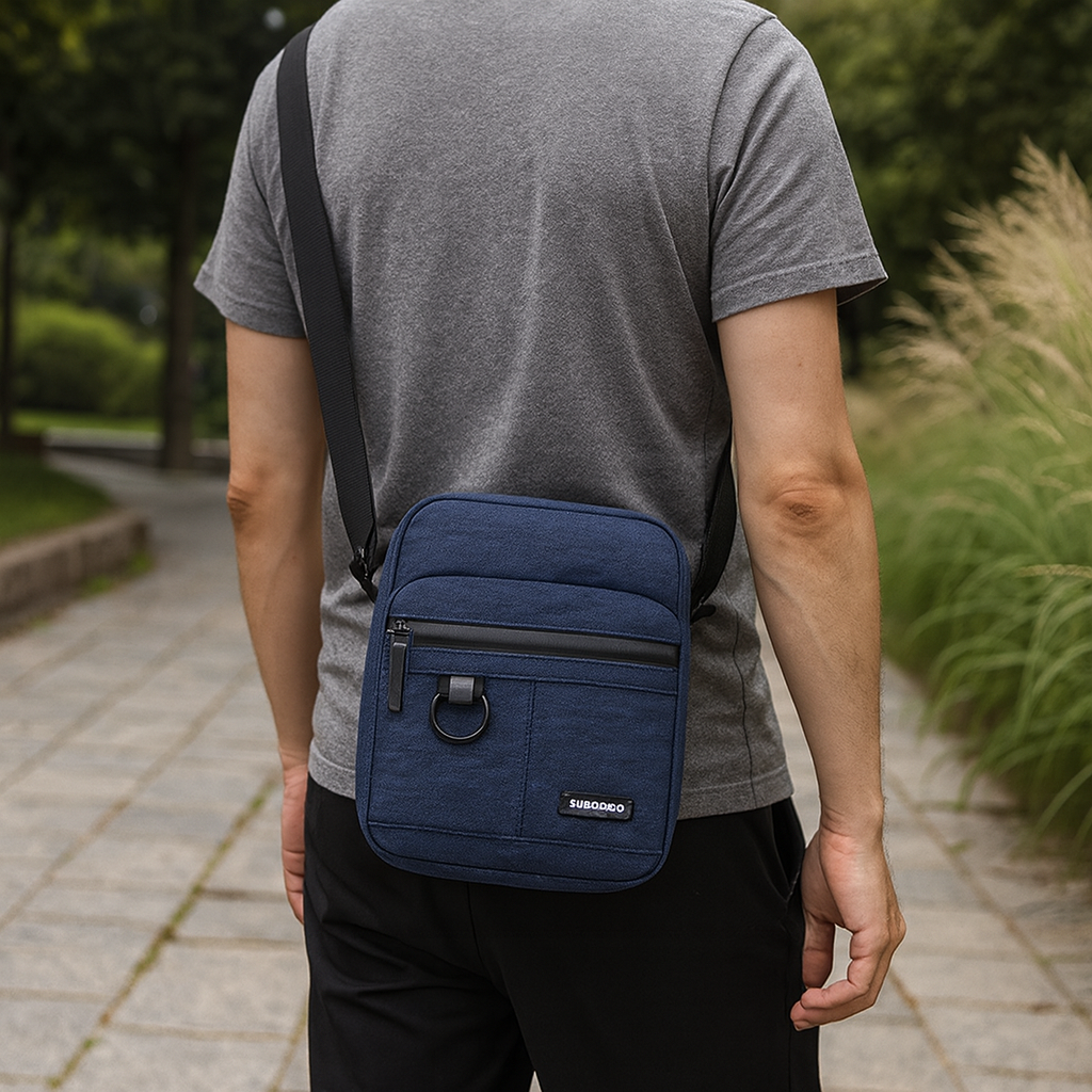 Canvas Shoulder Bag for Men – City Carrier