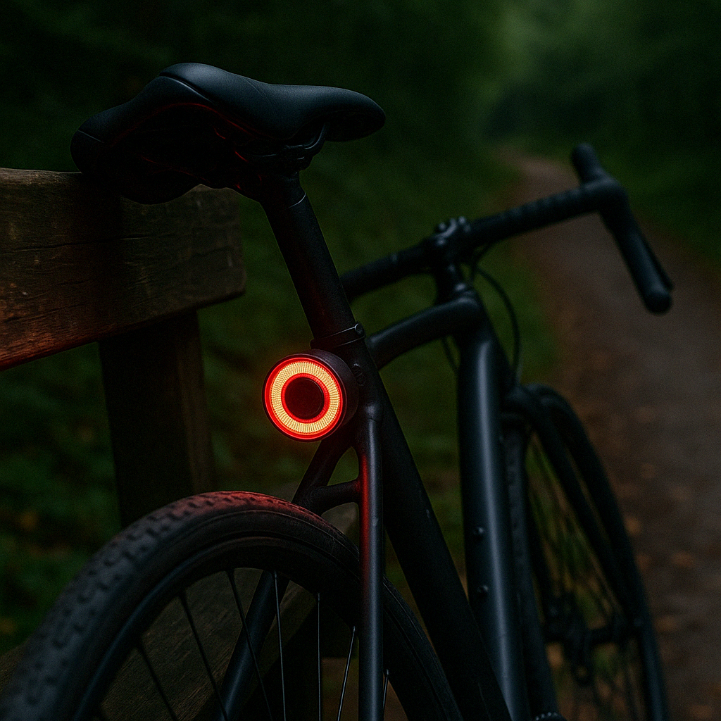 USB-C Bicycle Rear Light with Aluminium Housing & Dimmer – VisionRide Pro